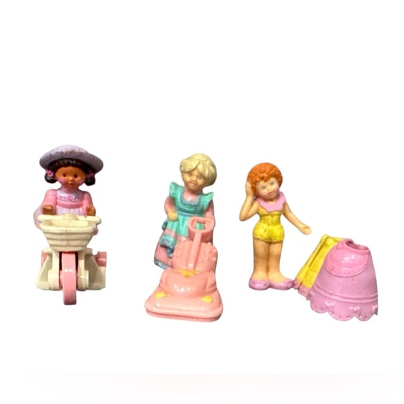 Vintage Fisher Price Precious Places Toy Lot: Houses, Figures, Accessories - Picture 2 of 15